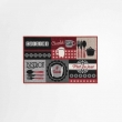 Tapis rectangle 50 x 80 cm imprime digital menu Sans, image n° 1