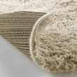 Tapis rectangle 60 x 110 cm shaggy uni Tango Taupe, image n° 3