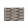 Tapis rectangle 60 x 90 cm coton/polyes fantaisie+fil met chasca Noir, image n° 1