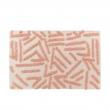 Tapis rectangle 60 x 90 cm coton/polyester tufte Athena Marsala, image n° 1
