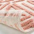 Tapis rectangle 60 x 90 cm coton/polyester tufte Athena Marsala, image n° 2