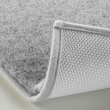 Tapis rectangle 60 x 90 cm imitation fourrure feline Gris, image n° 2