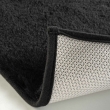 Tapis rectangle 60 x 90 cm imitation fourrure feline Noir, image n° 2