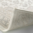 Tapis rectangle 68 x 110 cm viscose tissee cherine Naturel, image n° 3