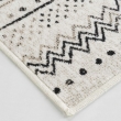 Tapis rectangle 68 x 110 cm viscose tissee tallulah Naturel, image n° 2