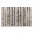 Tapis rectangle 68 x 110 cm viscose tissee tallulah Naturel, image n° 1