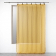 Voilage a anneaux 140 x 240 cm voile tissé Linka Jaune, image n° 1
