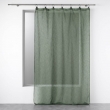 Voilage a anneaux 140 x 240 cm voile tissé Linka Kaki, image n° 1