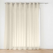 Voilage à œillets grande largeur 300 x 240 cm voile tissé Carlin, image n° 1