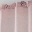 Voilage a nouettes 140 x 240 cm voile tissé Charlotte Rose, image n° 2