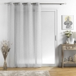 Voilage a oeillets 140 x 240 cm aspect brillant Sunline Gris/argent, image n° 4