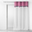 Voilage a oeillets 140 x 240 cm Callao rose, image n° 1
