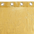 Voilage à oeillets 140 x 240 cm imprimé métallisé Belflor Jaune/Or, image n° 4