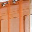 Voilage a oeillets 140 x 240 cm voile sable + bandes en jute Terracotta, image n° 2