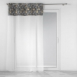 Voilage a oeillets 140 x 240 cm voile sablé + haut velours Clairine Gris, image n° 1