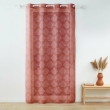 Voilage a oeillets 140 x 240 cm voile tissé appliqué Levita Marsala, image n° 3