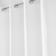 Voilage &agrave; oeillets 140 x 240 cm voile tiss&eacute; Soane Blanc, image n° 2