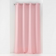 Voilage &agrave; oeillets 140 x 240 cm voile tiss&eacute; Soane Rose, image n° 1