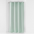 Voilage à oeillets petite hauteur 140 x 180 cm voile tissé Soane Vert menthe, image n° 1