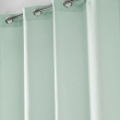 Voilage à oeillets petite hauteur 140 x 180 cm voile tissé Soane Vert menthe, image n° 2