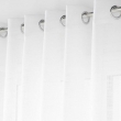Voilage baie vitrée 400 x 240 cm effet lin tisse haltona Blanc, image n° 2