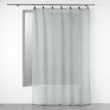 Voilage effet lin à anneaux 140 x 240 cm Linka Gris clair, image n° 2