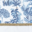 Voilage  oeillets 140 x 240 cm voile sablé Amazonia Bleu, image n° 3